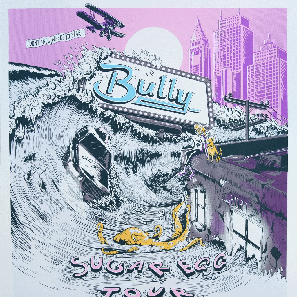 Bully Sugar Egg Tour Poster 2 Bully Sugar Egg Tour Poster