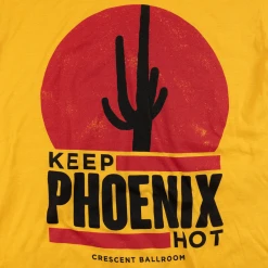 Crescent Ballroom Keep Phoenix Hot Sun Style Ginger T-Shirt New Merch