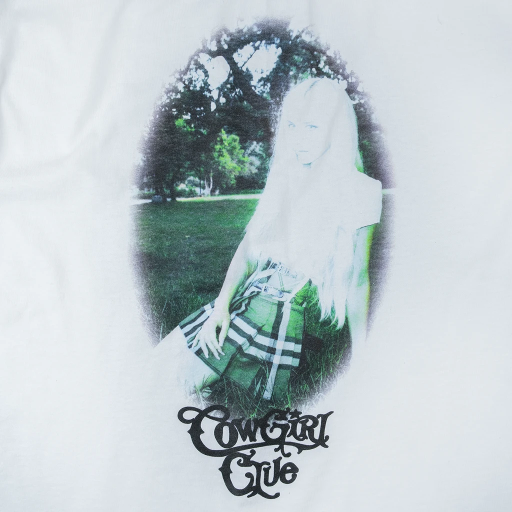 Cowgirl Clue New Merch Faerie Portrait White Shirt 2 Cowgirl Clue New Merch Faerie Portrait White Shirt
