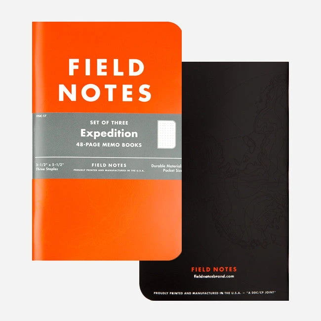 Field Notes Colors Edition: Expedition 3-Pack 1 Field Notes Colors Edition: Expedition 3-Pack