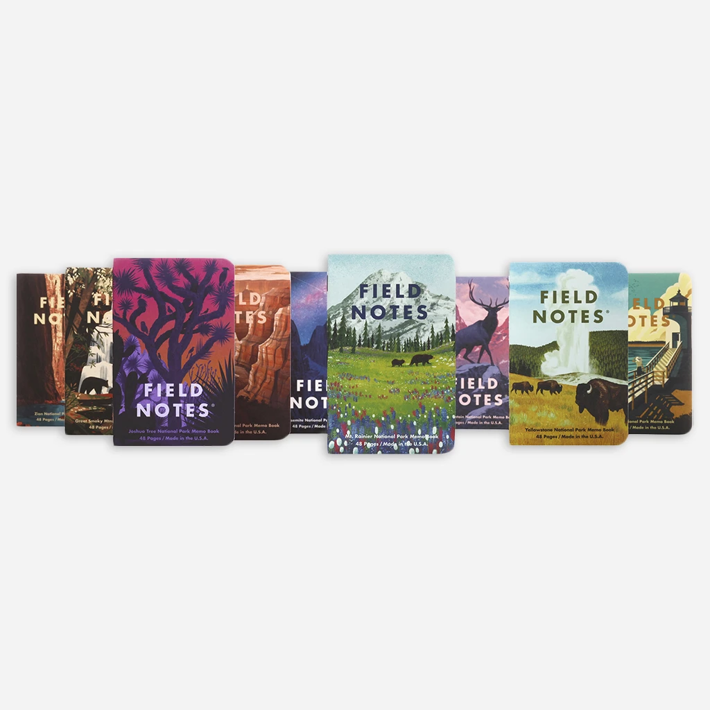 Field Notes National Parks 3-Pack New Merch 1 Field Notes National Parks 3-Pack New Merch