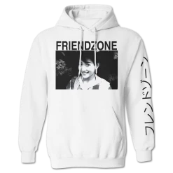 SlyVinyl Records Friendzone White Hoodie
