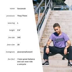 Autostraddle New Merch Lavender Menace Unisex Tee