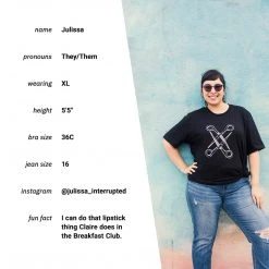 Autostraddle Basic Scissoring Black Tee New Merch 6 Autostraddle Basic Scissoring Black Tee New Merch