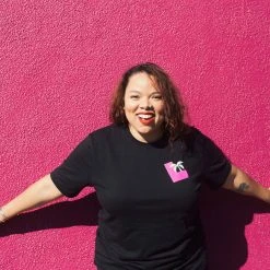 Autostraddle New Merch "To L And Back" Logo Tee