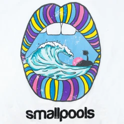 Smallpools Mouth White T-Shirt