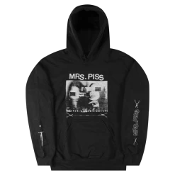 Mrs. Piss Black Hoodie New Merch