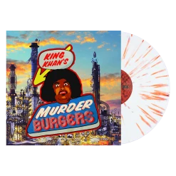 King Khan Murderburgers - White With Red Splatter 12" Vinyl