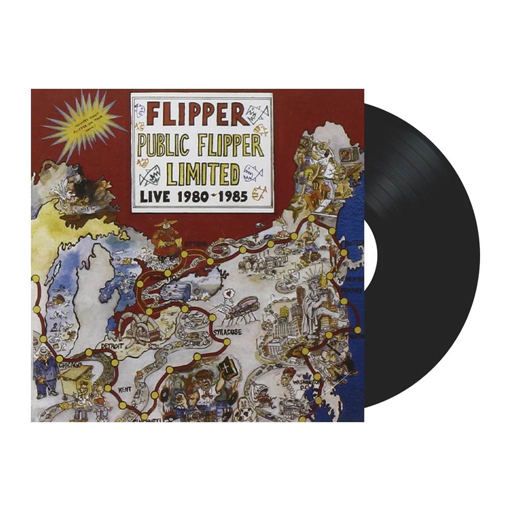 Public Flipper Limited Live 1980-1985 - 12" Vinyl New Merch 1 Public Flipper Limited Live 1980-1985 - 12" Vinyl New Merch