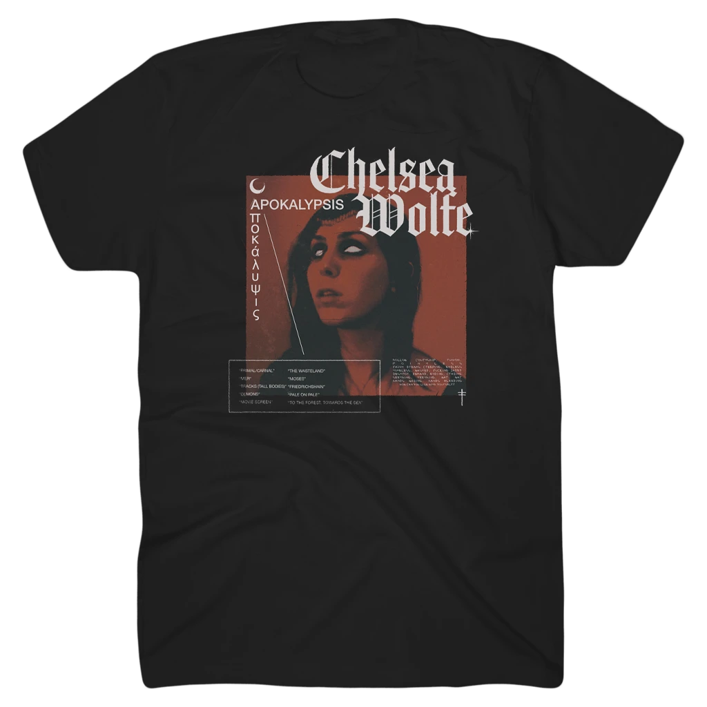 Chelsea Wolfe Apokalypsis Black T-Shirt 1 Chelsea Wolfe Apokalypsis Black T-Shirt