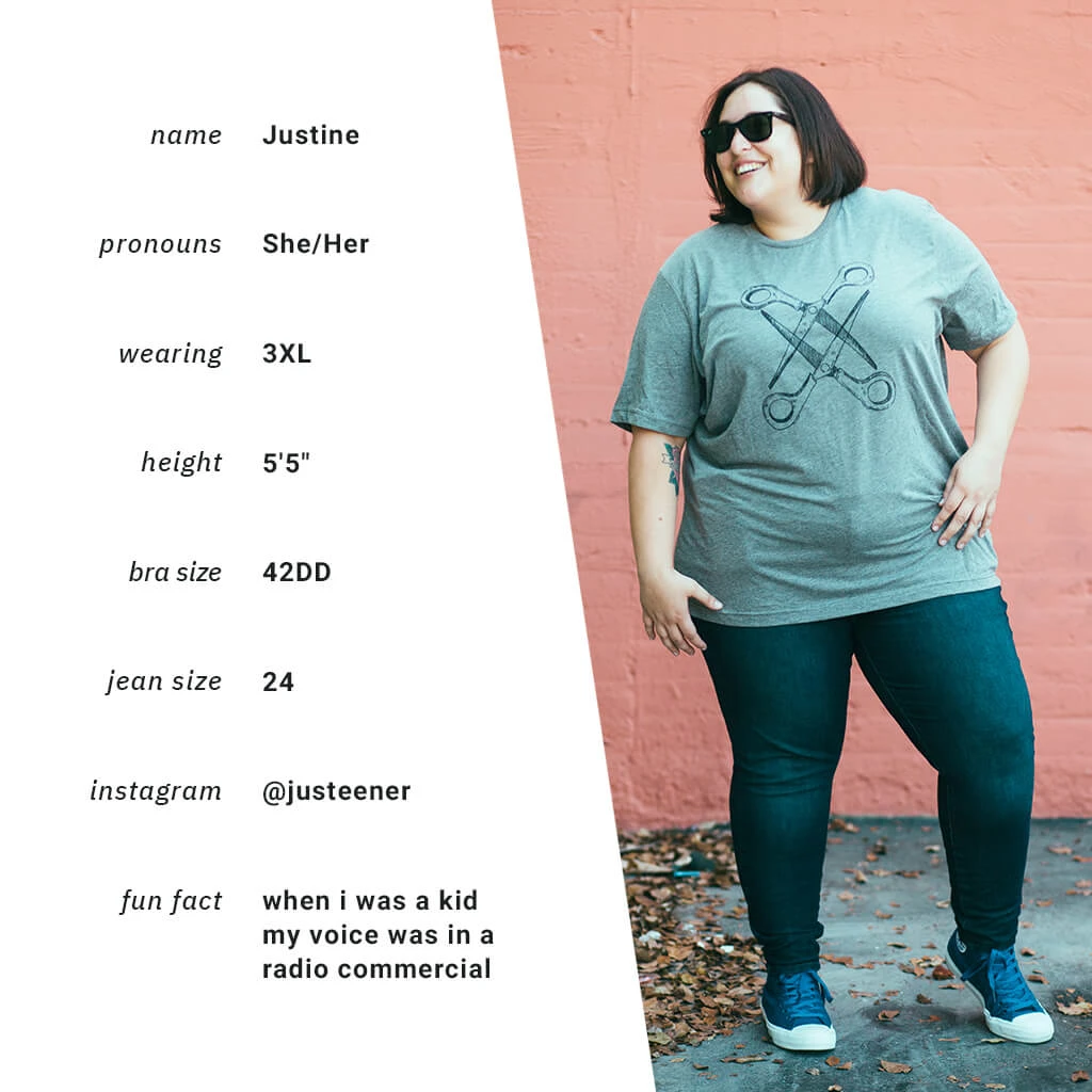 Autostraddle Basic Scissoring Grey Tri-Blend 6 Autostraddle Basic Scissoring Grey Tri-Blend