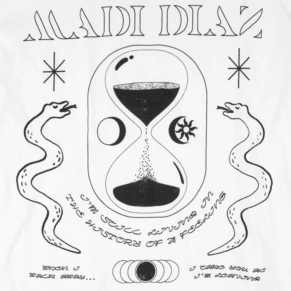 Madi Diaz Hour Glass T-Shirt 2 Madi Diaz Hour Glass T-Shirt