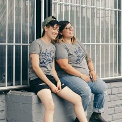 Autostraddle New Merch Soft Butch Grey Tri-Blend