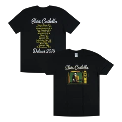 Elvis Costello New Merch Vintage TV Black T-Shirt