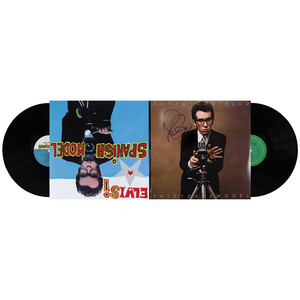 Elvis Costello Signed Spanish Model/This Year Model - 12" Vinyl 1 Elvis Costello Signed Spanish Model/This Year Model - 12" Vinyl