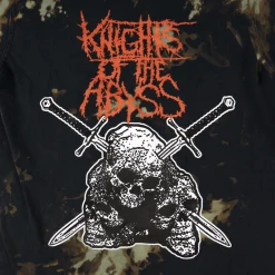 Knights Of The Abyss New Merch Skull Stab Tie-Dye T-Shirt
