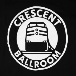 Crescent Ballroom New Merch Train Black T-Shirt