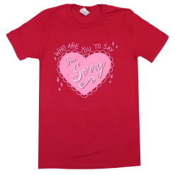 Diet Cig Who Are You? Red T-Shirt New Merch