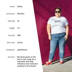 Autostraddle New Merch Who All’s Gay Here White Tee