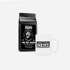 Weekly World News Bat Boy Coffee New Merch
