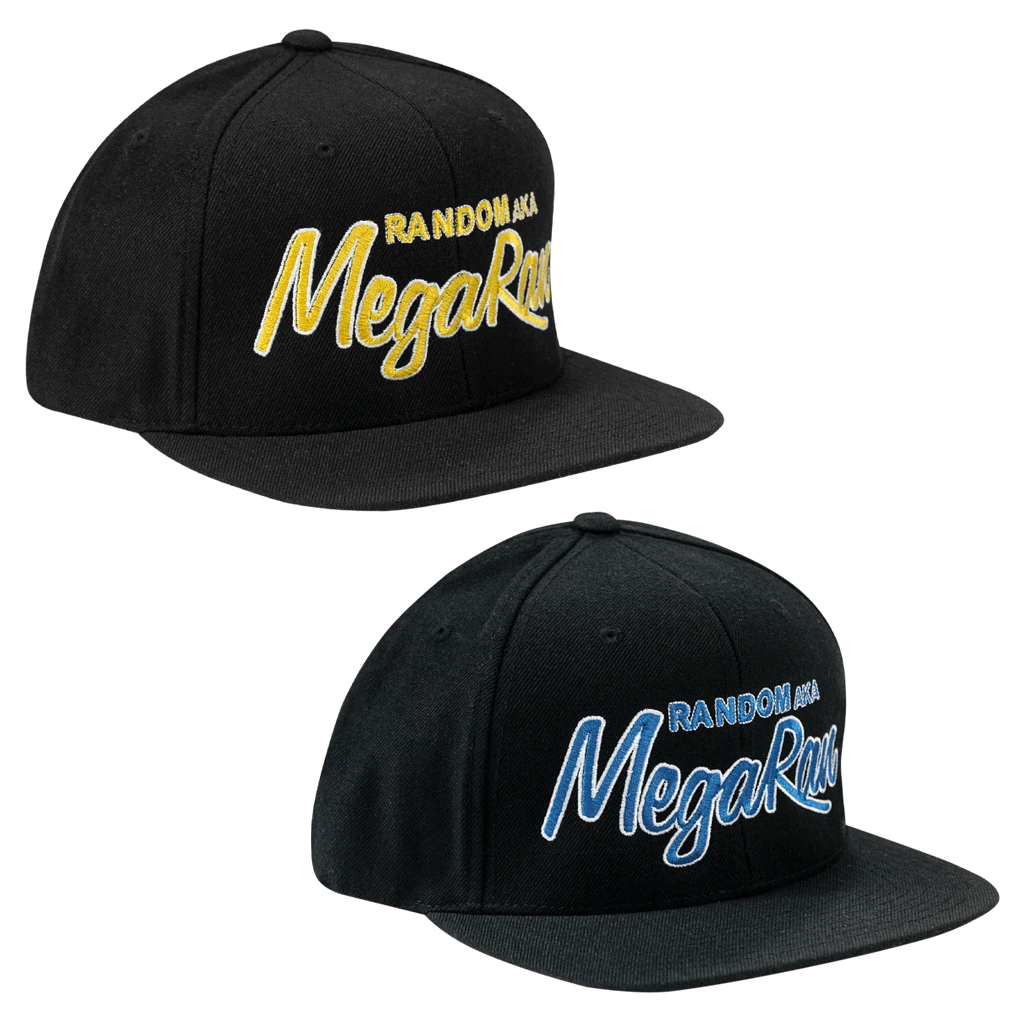 New Merch Random AKA Mega Ran Snapback Hats 1 New Merch Random AKA Mega Ran Snapback Hats