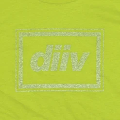 DIIV Skygazer Safety Green Long Sleeve T-Shirt